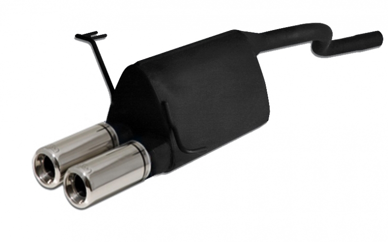 Ulter Sport Rear silencer 2x 80mm round