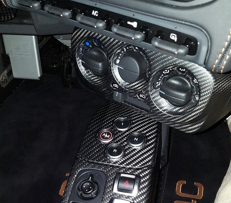 Koshi Carbon MTA control cover