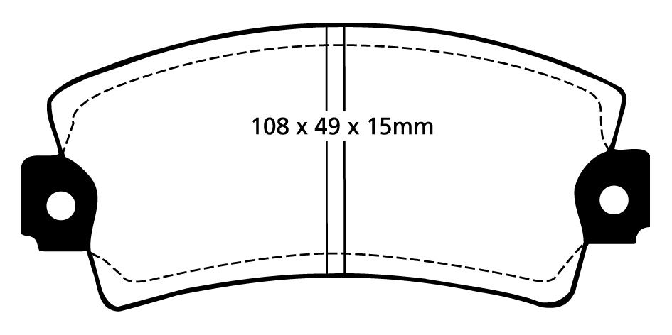 EBC Blackstuff Brake pads front