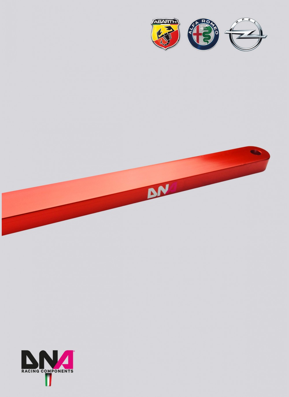 DNA Racing Front Susp Subframe Single Tie Rod