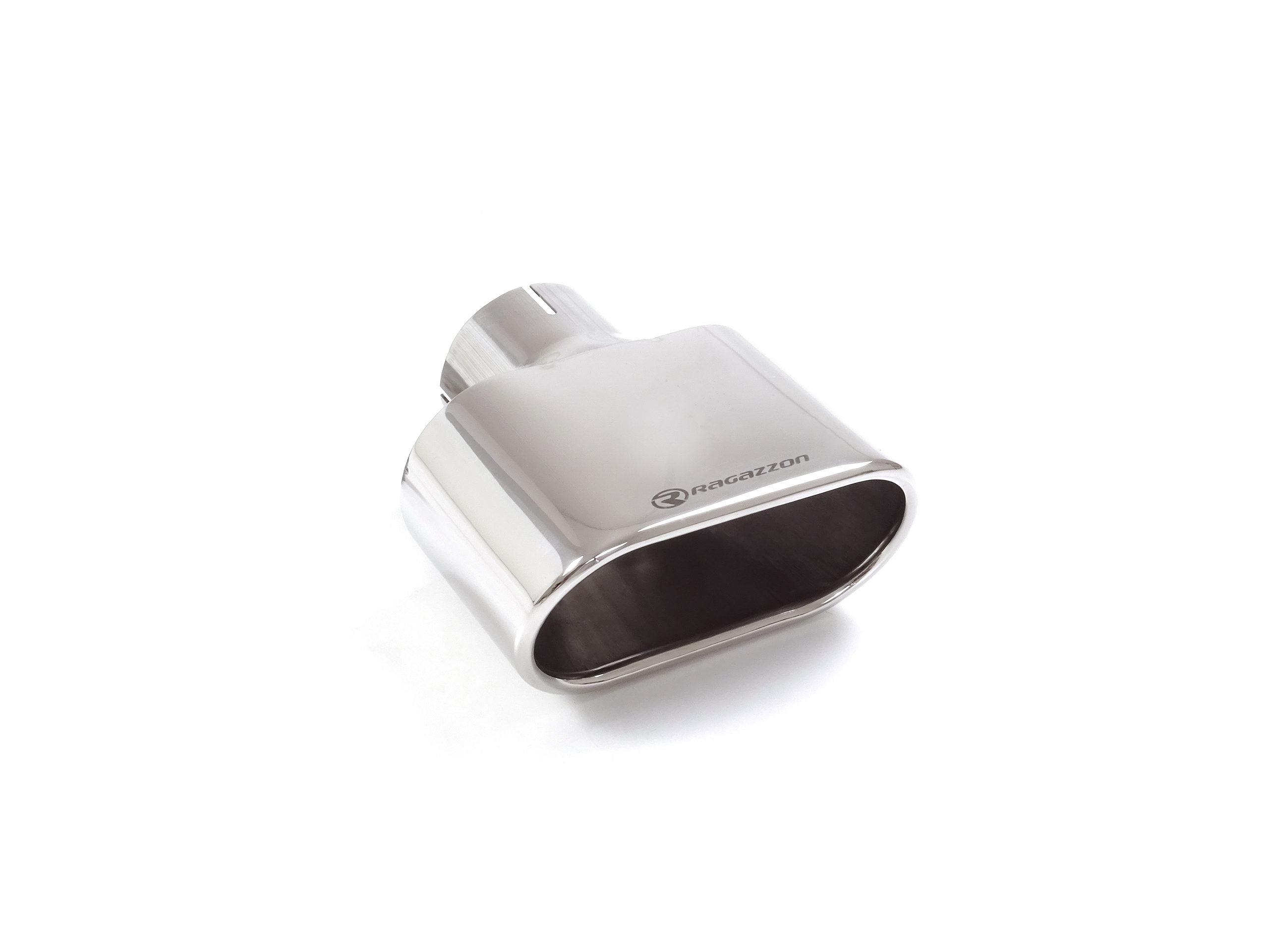 59-0071-33_1 Ragazzon tail pipe 1x 157x80mm oval Sport Line