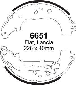 EBC Premium Brake shoes