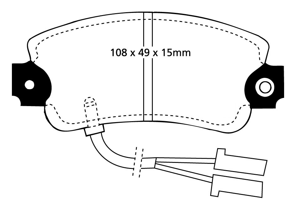 EBC Blackstuff Brake pads front