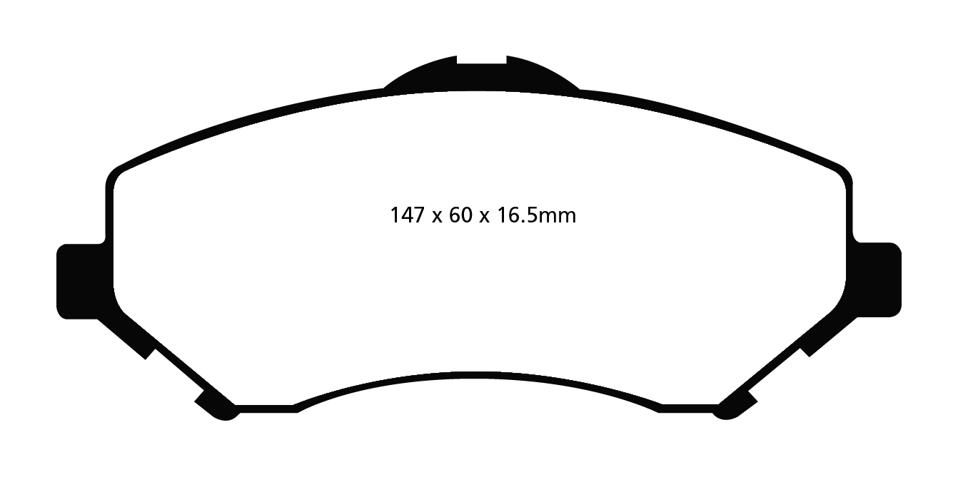 EBC Greenstuff Brake pads front