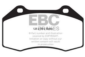 EBC Greenstuff Brake pads front