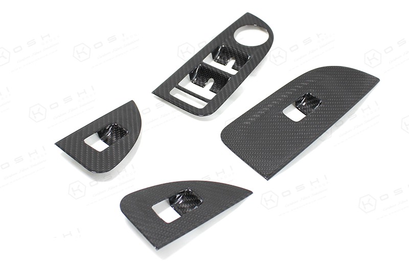 Carbon-Fiber-Alfa-Romeo-Giulia-Window-Swich-Cover-ARGL-10-2 Koshi Carbon Window Switch Control Cover