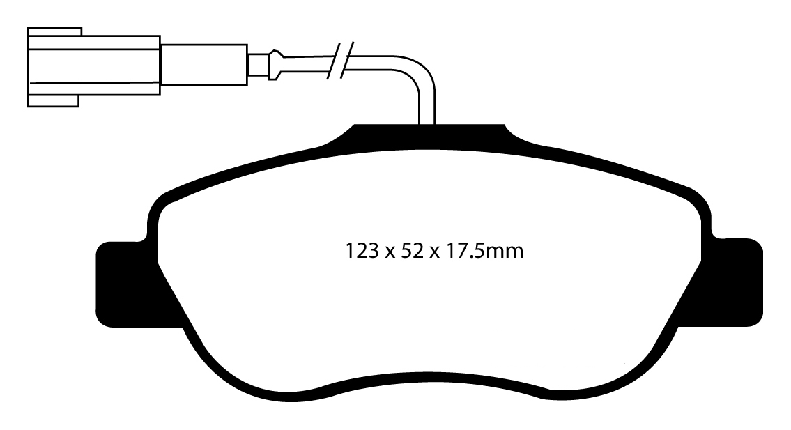EBC Greenstuff Brake pads front