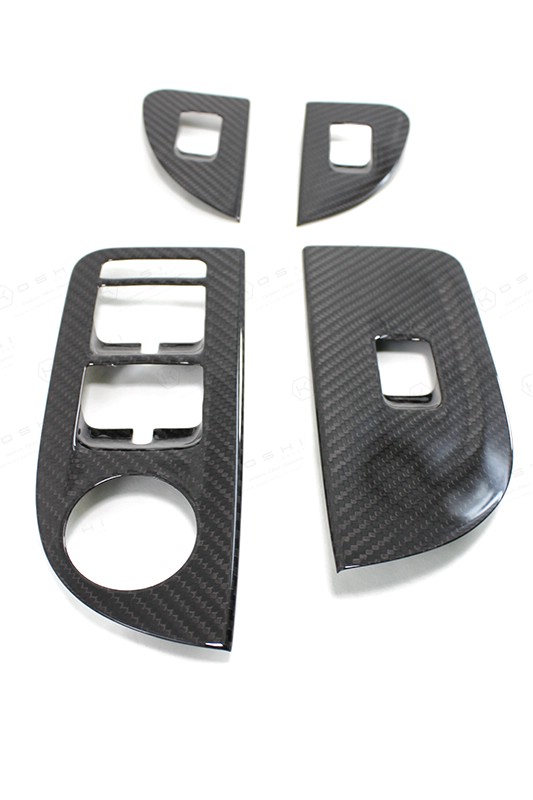 Carbon-Fiber-Alfa-Romeo-Giulia-Window-Swich-Cover-ARGL-10-1 Koshi Carbon Window Switch Control Cover
