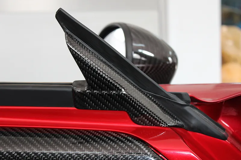 Koshi Carbon Interior Door Triangle Cover