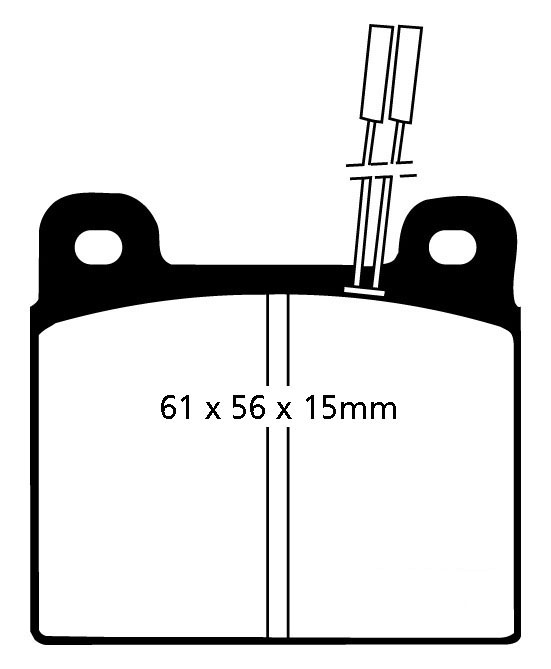 EBC Blackstuff Brake pads front