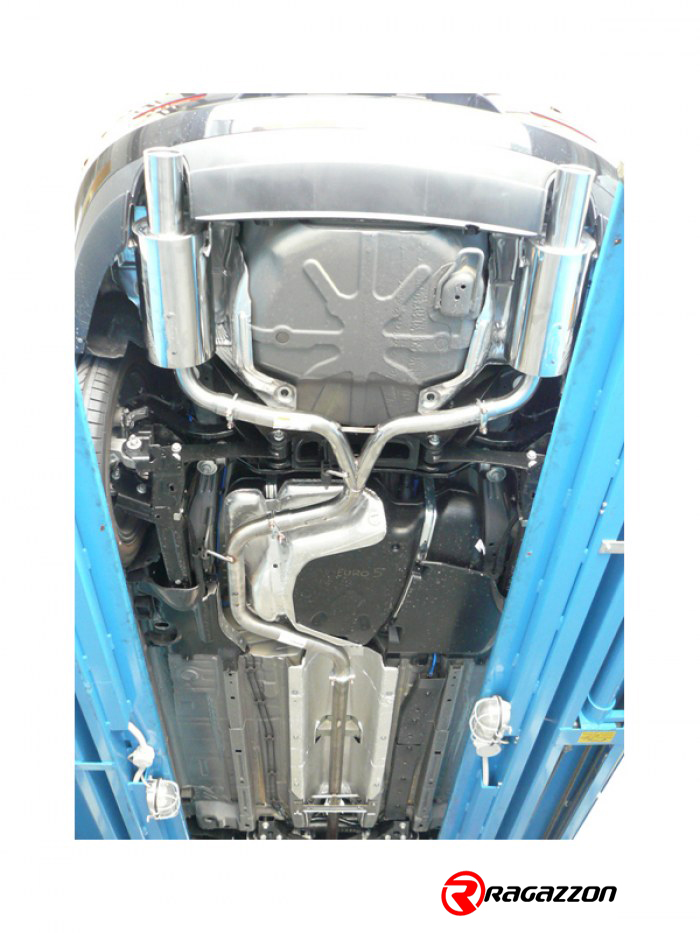 Alfa_159_sottovettura_0 Ragazzon Duplex rear silencer 1x 102mm round