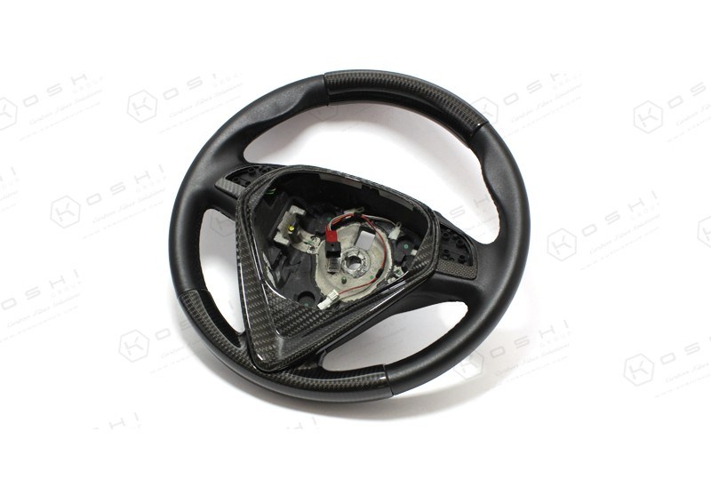 Carbon-Fiber-alfa-Romeo-Giulietta-Mito-MY-2014-steering-wheel-1wpL9GHbNnwu4l Koshi Carbon Steering wheel cover upper part MY2014