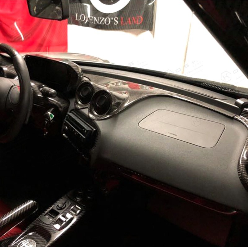 Koshi Carbon Interior Air Vent Cover