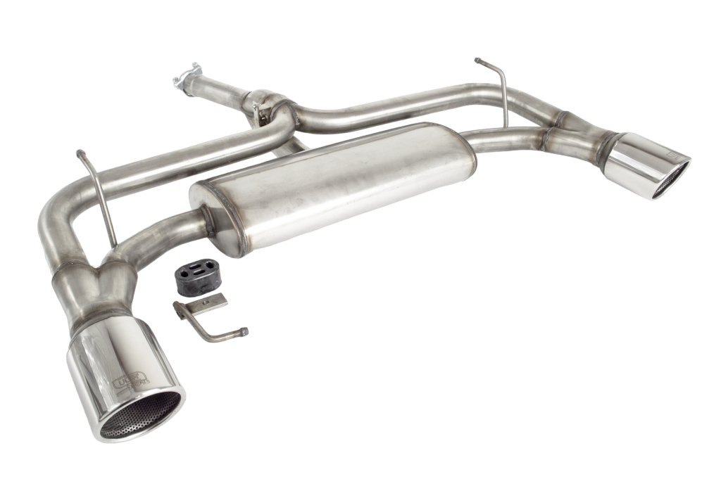 Ulter Sport Duplex Rear silencer 1x 100mm round Ulter Sport Duplex Rear silencer 1x 100mm round