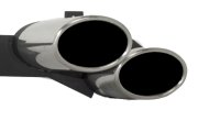 Ulter Sport Duplex-rear silencer 2x 120x80mm oval + Diffusor