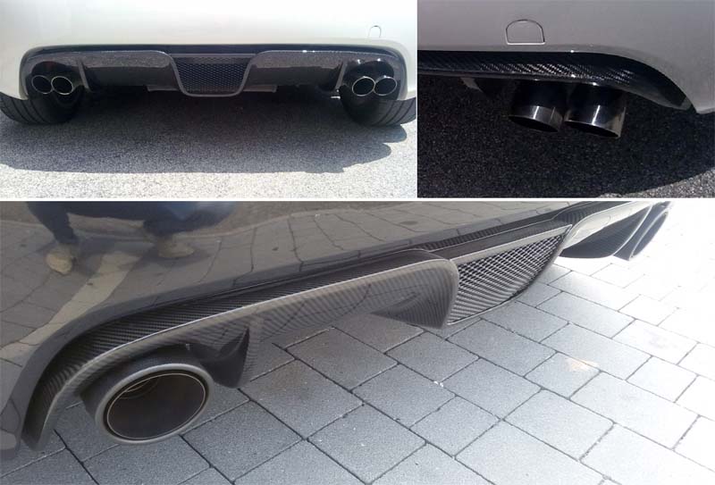 Koshi Carbon Rear diffusor