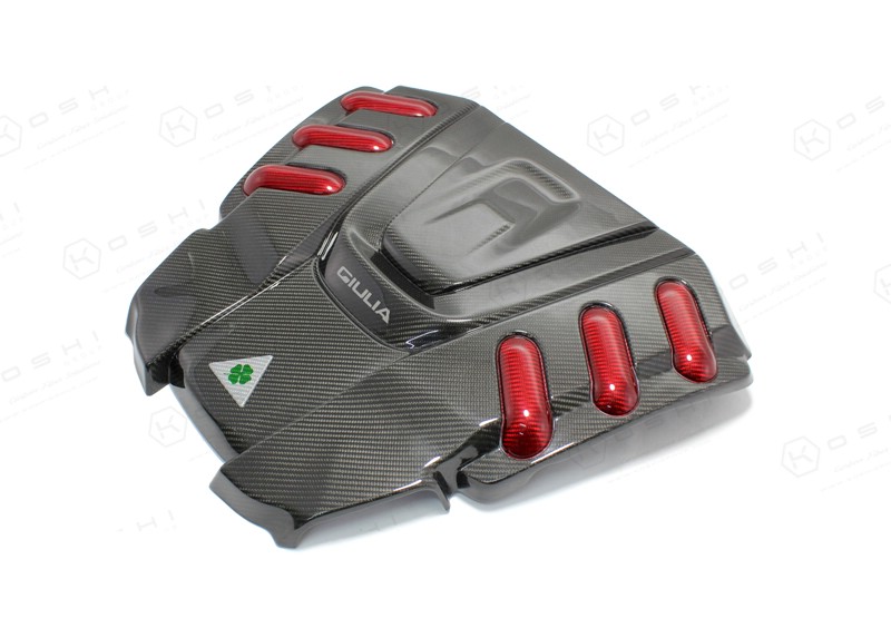 Koshi Carbon Motorabdeckung