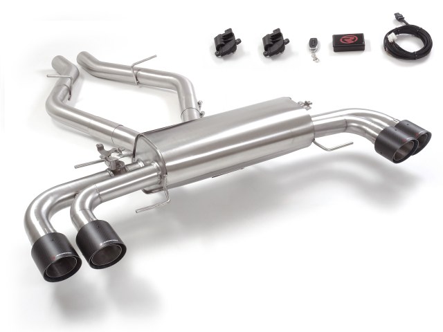Ragazzon Duplex rear silencer 2x 102mm round Sport Line Ragazzon Duplex rear silencer 2x 102mm round Sport Line