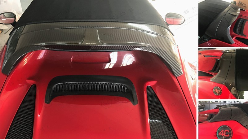 Carbon-fiber-Alfa-Romeo-4C-Roll-bar-and-Spoiler-SKU-AR4C-052-4-1 Koshi Carbon Roll bar and Spoiler