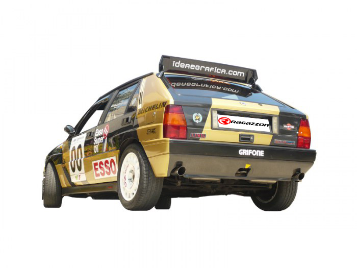 Ragazzon Duplex-Endrohre Gruppe N 1x 70mm rund Sport Racing Ragazzon Duplex-Endrohre Gruppe N 1x 70mm rund Sport Racing