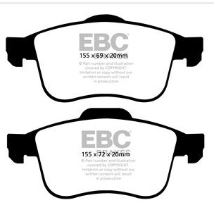 EBC Yellowstuff Brake pads front