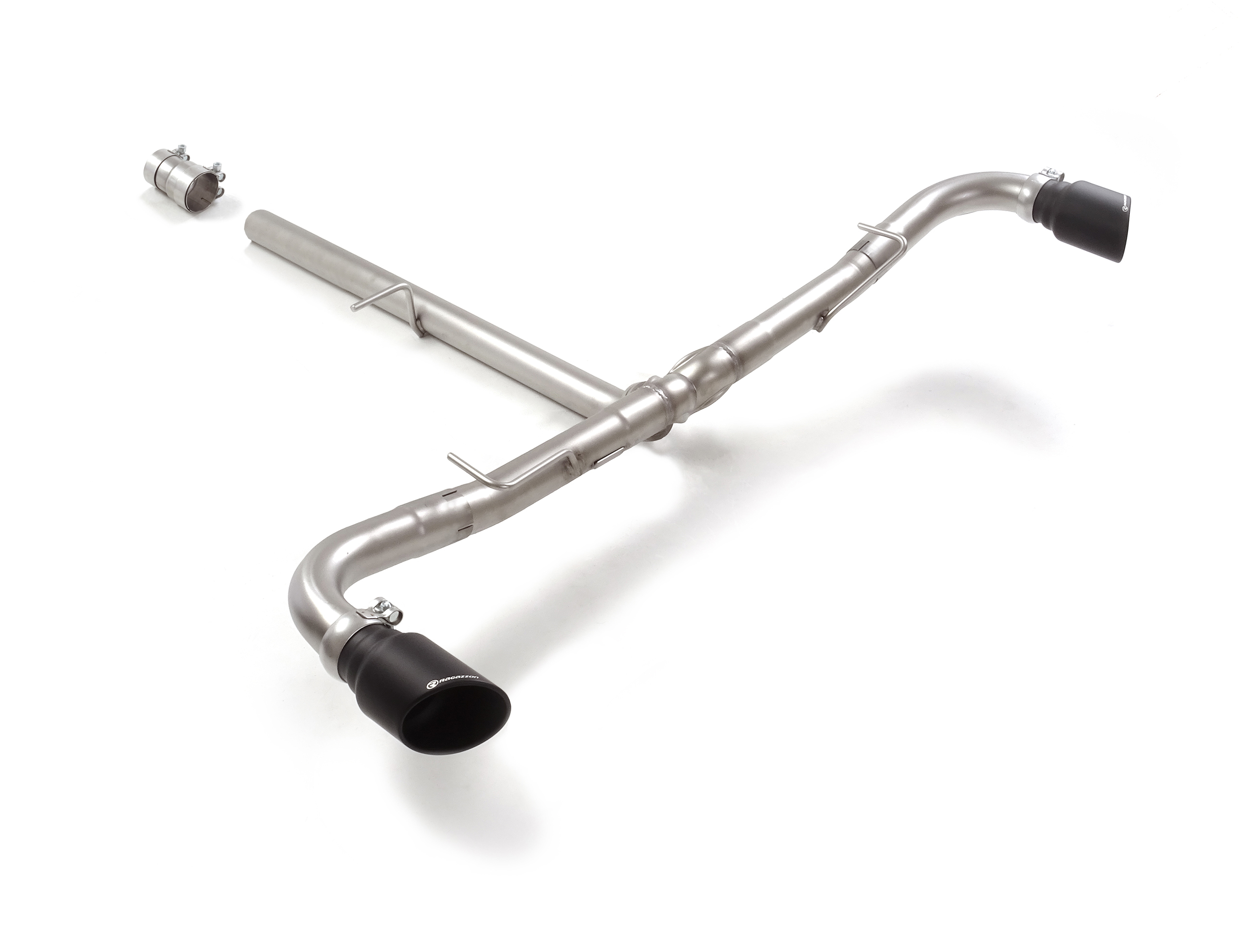 Ragazzon Duplex-Endrohrsystem Gruppe N 1x 95mm rund Sport Line Ragazzon Duplex-Endrohrsystem Gruppe N 1x 95mm rund Sport Line