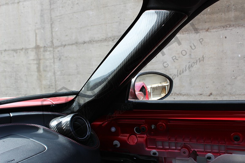 Koshi Carbon Internal A Pillar Cover
