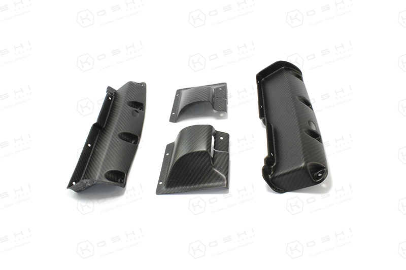 Koshi Carbon safety belt system covering