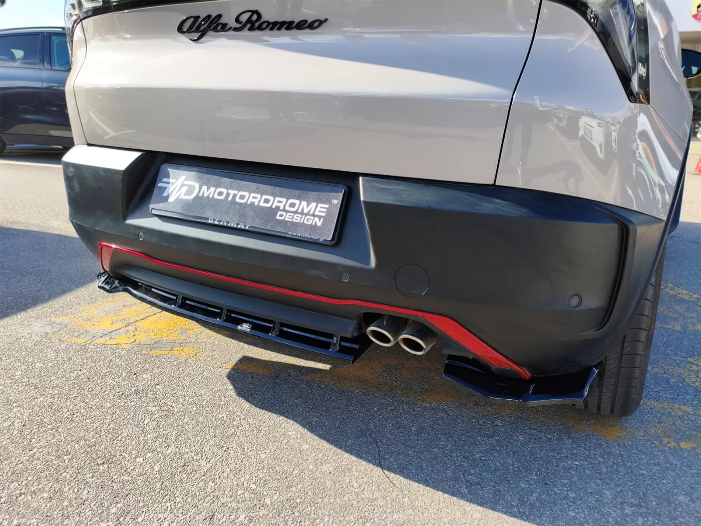 Motordrome Rear Splitter