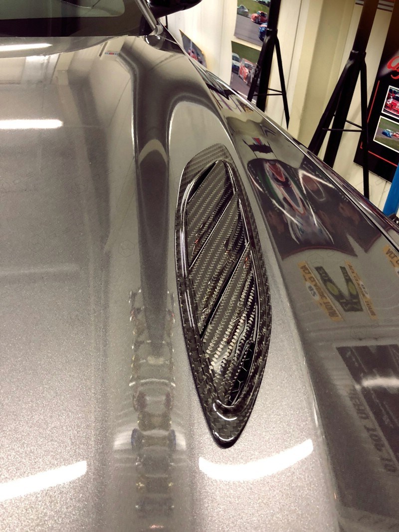 Koshi Carbon hood aggressive air intakes