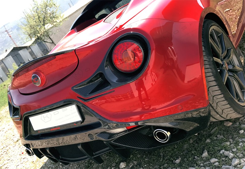 Koshi Carbon Rear Diffusor