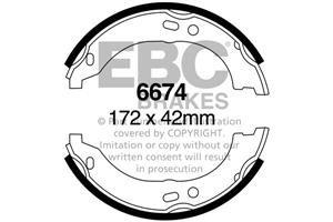 EBC Premium Hand brake shoes