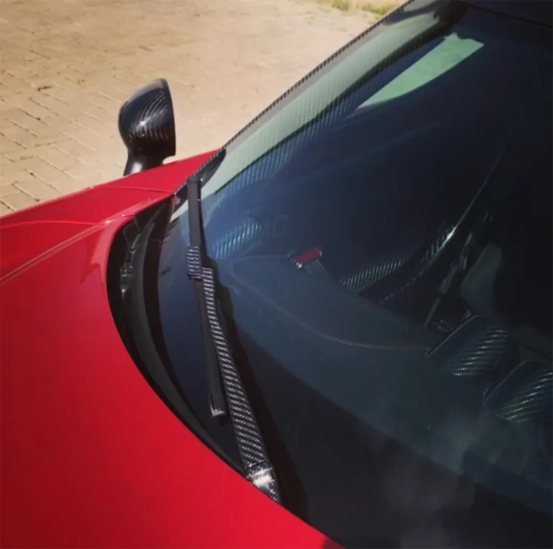 Koshi Carbon Windshield Wiper Cover Koshi Carbon Windshield Wiper Cover