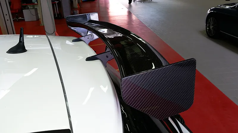 Koshi Carbon Spoiler Assetto Corse Style