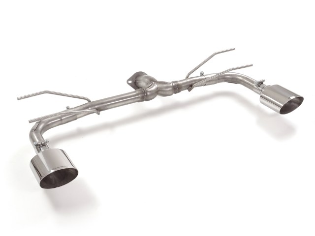 Ragazzon Duplex-Endschalldämpfer Gruppe N 1x 135x90mm oval Sport Line
