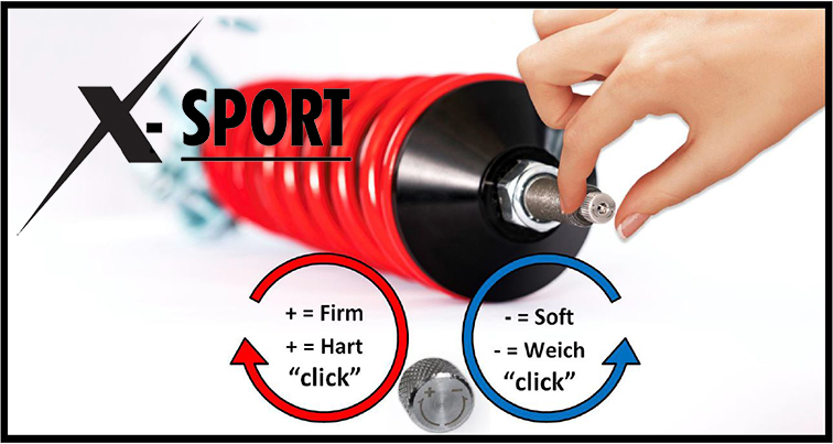Vmaxx Coilover kit X-Sport