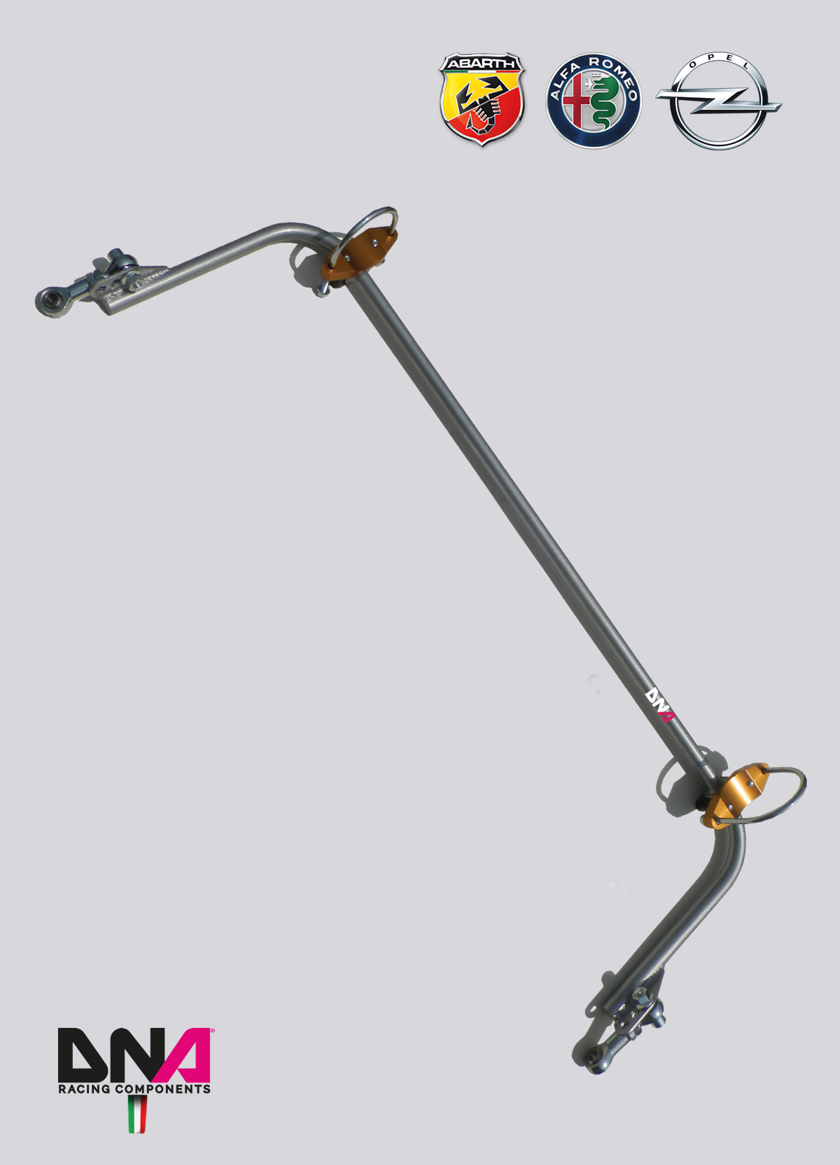 PC0167-3 DNA Racing Rear Torsion Bar Kit