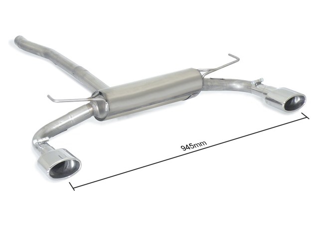 50-0552-10hhRZZVihpzAx7 Ragazzon Duplex-Endschalldämpfer 1x 115x70mm oval