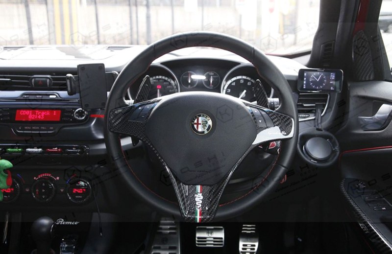 Carbon-fiber-Alfa-Romeo-Giulietta-paddle-shifters-SKU-ARG-036-5-1 Koshi Carbon Schaltwippenverkleidung
