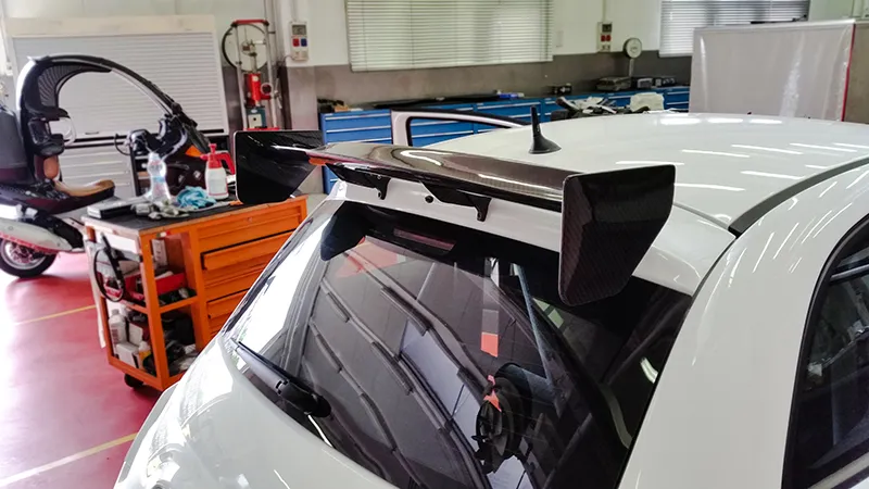 Koshi Carbon Spoiler Assetto Corse Style Koshi Carbon Spoiler Assetto Corse Style
