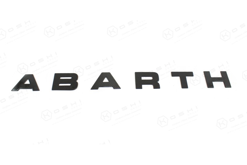 CArbon-Fiber-Abarth-595-Ftront-Letters-SKU-FT500-87 Koshi Carbon Front Letters