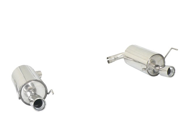 Ragazzon Duplex rear silencer 1x 90mm round