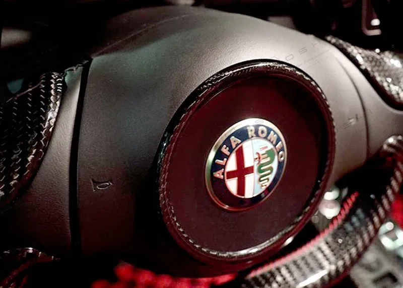 Koshi Carbon Steering Wheel Air Bag Circle Frame