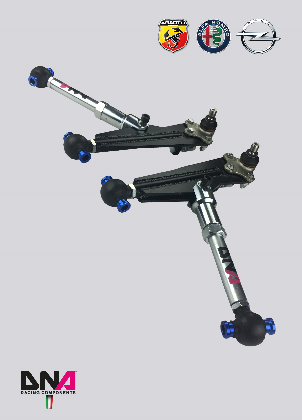 DNA Racing suspension arms kit