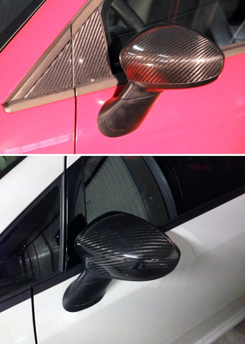 Koshi Carbon Mirror Caps