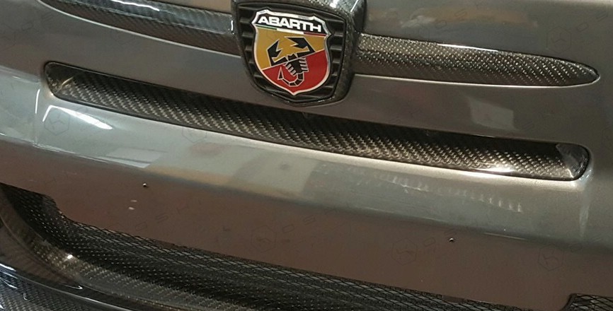 Carbon-Fiber-Abarth-Fiat-500-Front-Ait-Intake-1 Koshi Carbon Air Intake