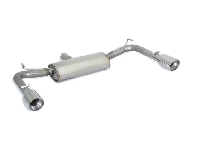 50-0514-60 Ragazzon Duplex-Endschalldämpfer 1x 90mm rund