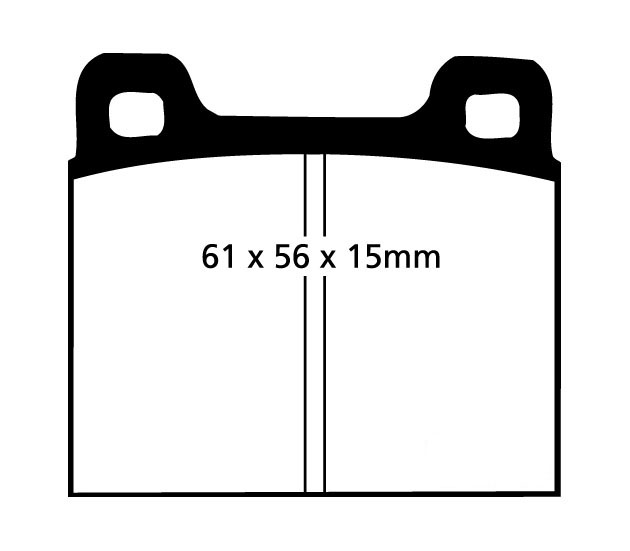EBC Greenstuff Brake pads front