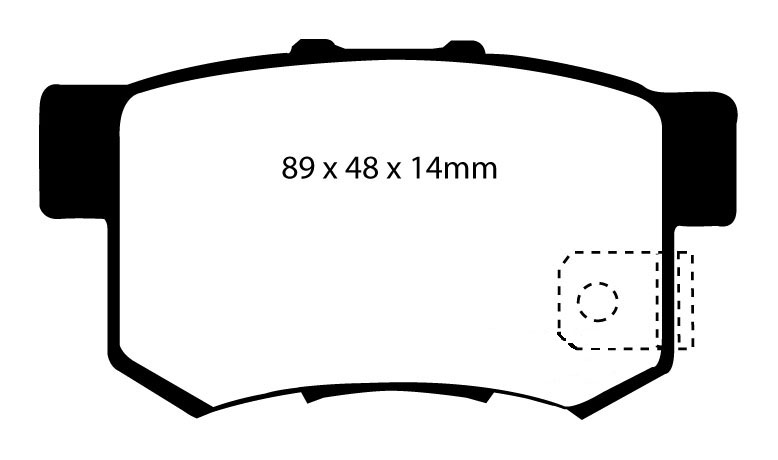 EBC Blackstuff Brake pads rear