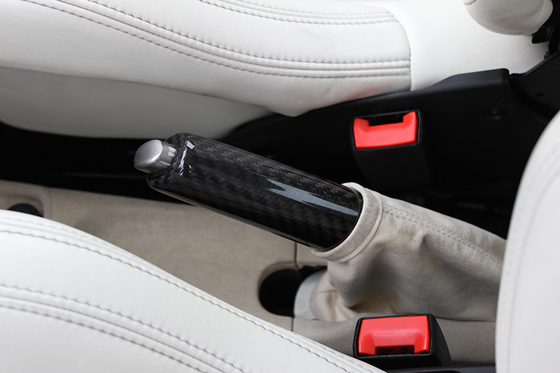Carbon-fiber-ABARTH-500-handbrake-cover Koshi Carbon Handbrake Cover